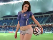 FIFA 2018 sepak bola sepak bola gadis Italia